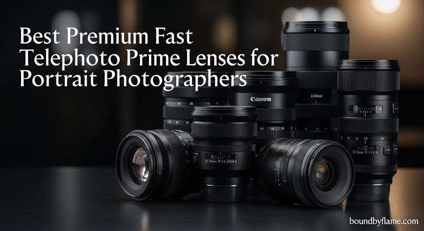 Best Premium Fast Telephoto Prime Lenses for Portrait Photographers