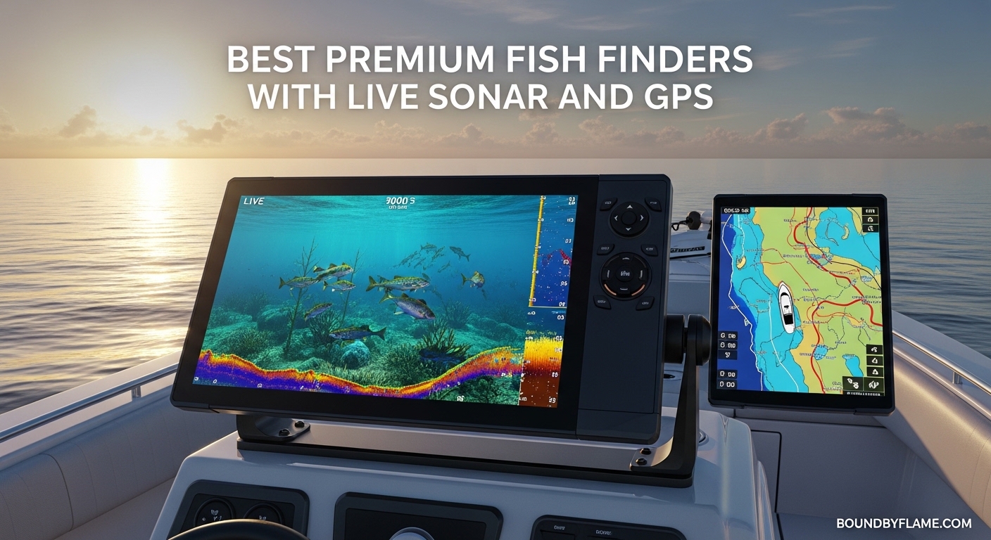 Best Premium Fish Finders with Live Sonar and GPS