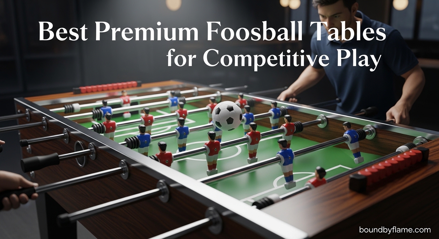 Best Premium Foosball Tables for Competitive Play