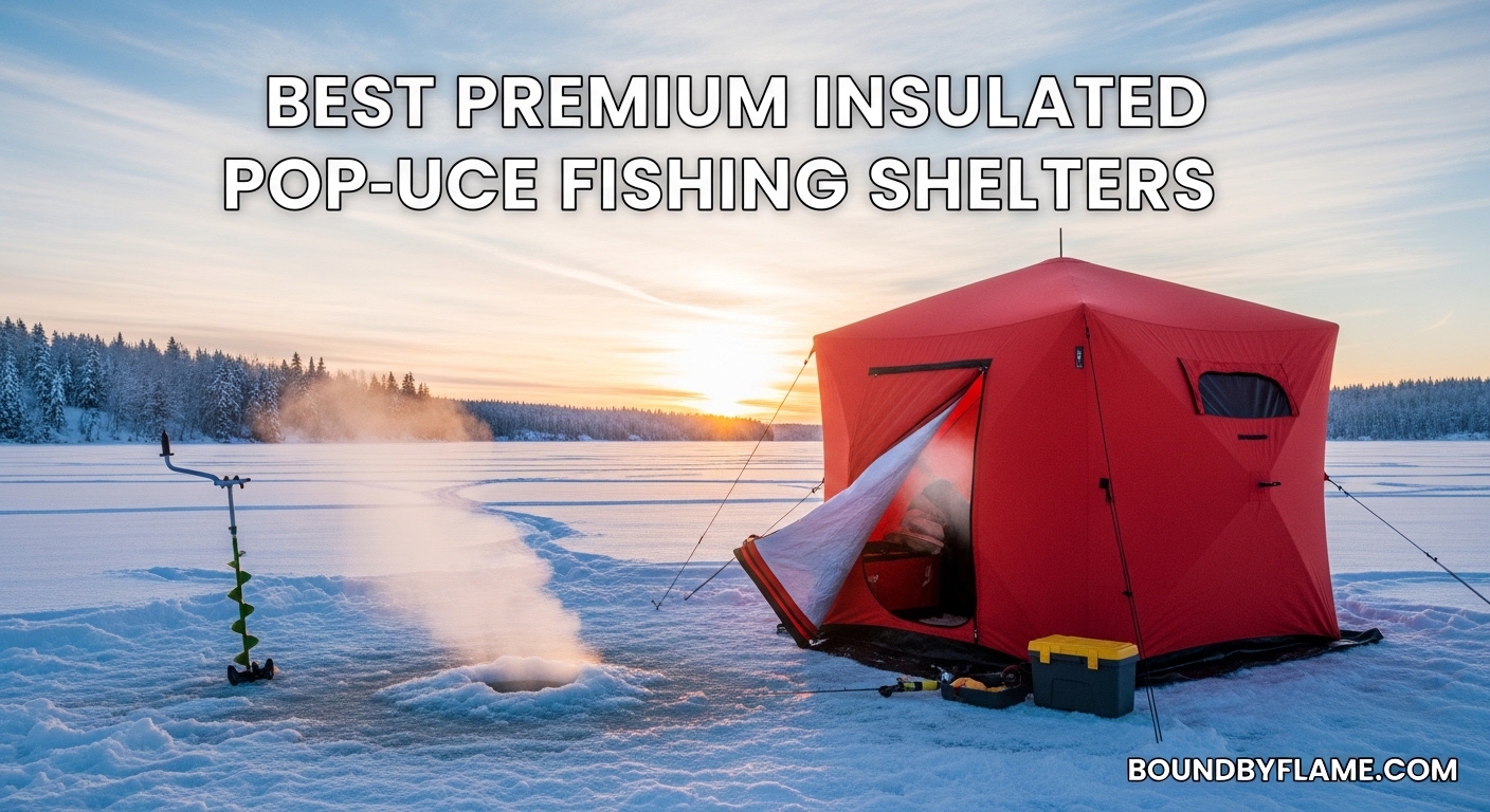 Best Premium Insulated Pop-Up Ice Fishing Shelters
