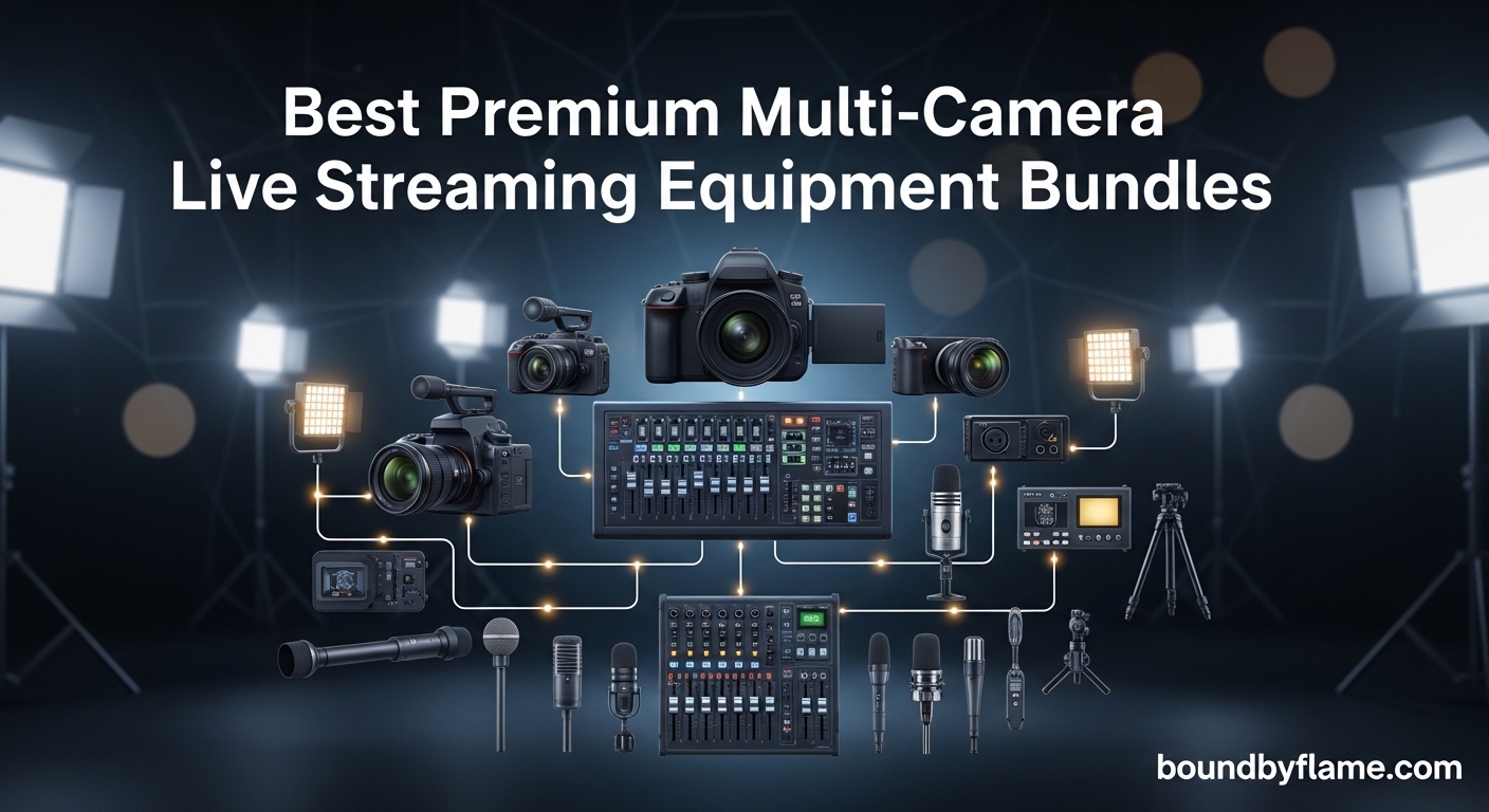 Best Premium Multi-Camera Live Streaming Equipment Bundles