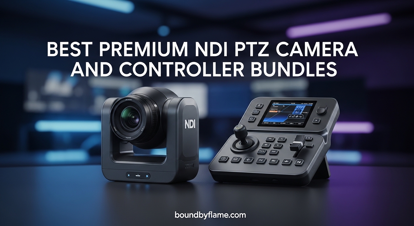 Best Premium NDI PTZ Camera and Controller Bundles