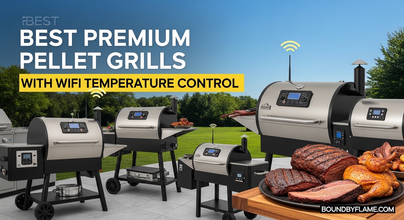 Best Premium Pellet Grills with WiFi Temperature Control