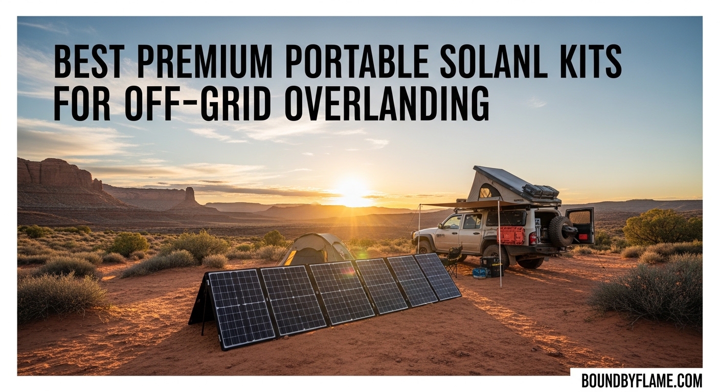 Best Premium Portable Solar Panel Kits for Off-Grid Overlanding