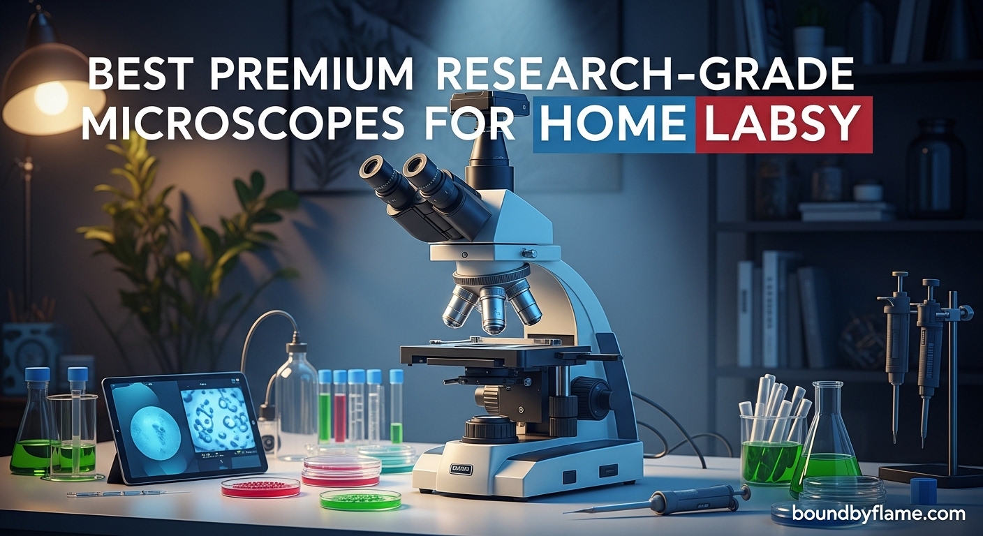 Best Premium Research-Grade Microscopes for Home Labs