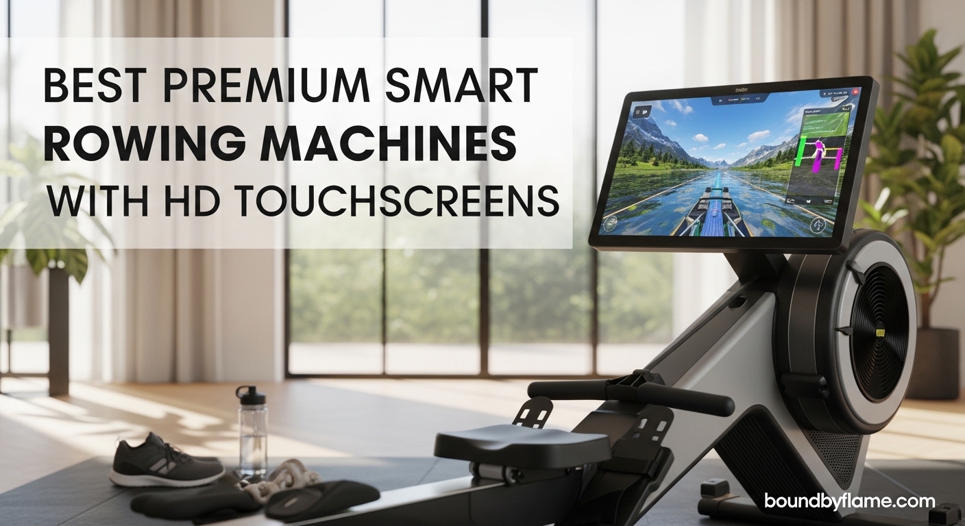 Best Premium Smart Rowing Machines with HD Touchscreens