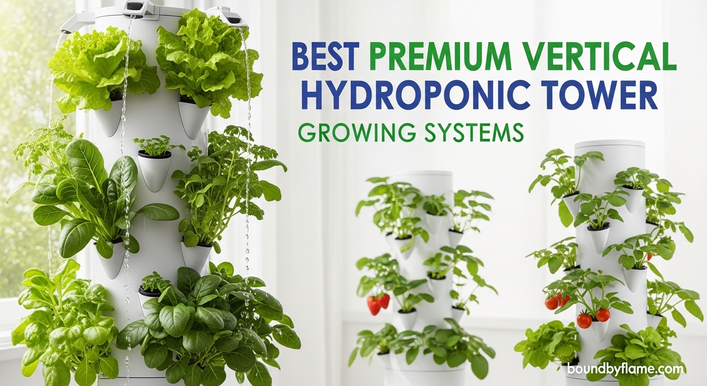 Best Premium Vertical Hydroponic Tower Growing Systems