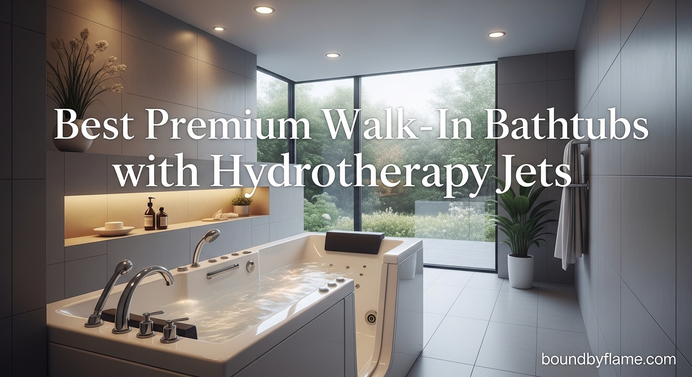 Best Premium Walk-In Bathtubs with Hydrotherapy Jets