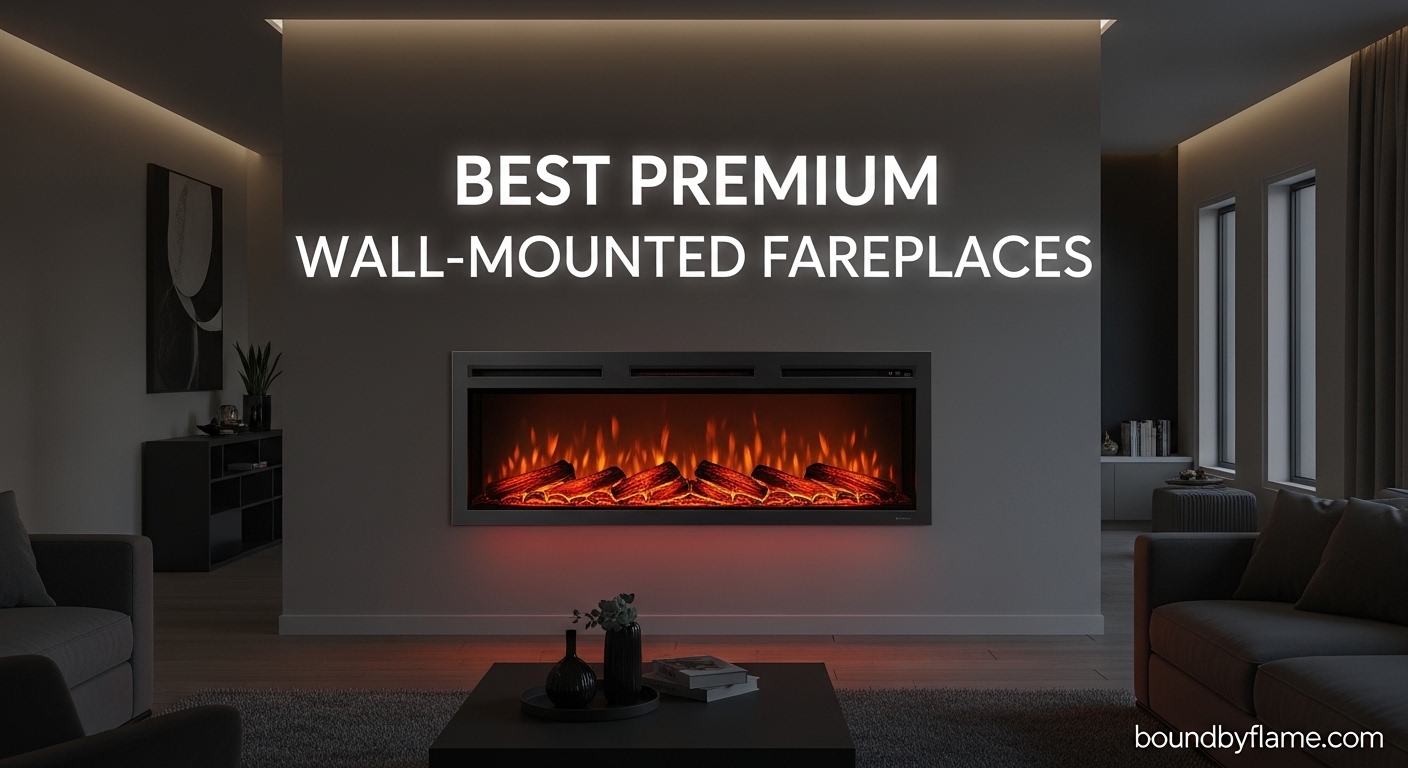 Best Premium Wall-Mounted Fireplaces