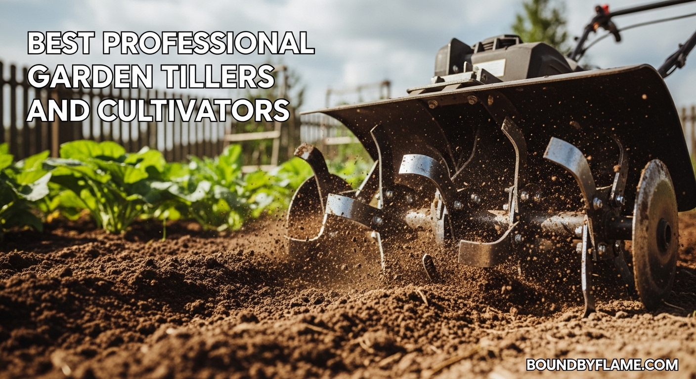 Best Professional Garden Tillers and Cultivators