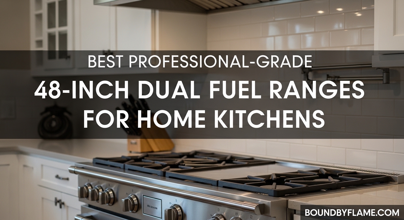 Best Professional-Grade 48-Inch Dual Fuel Ranges for Home Kitchens