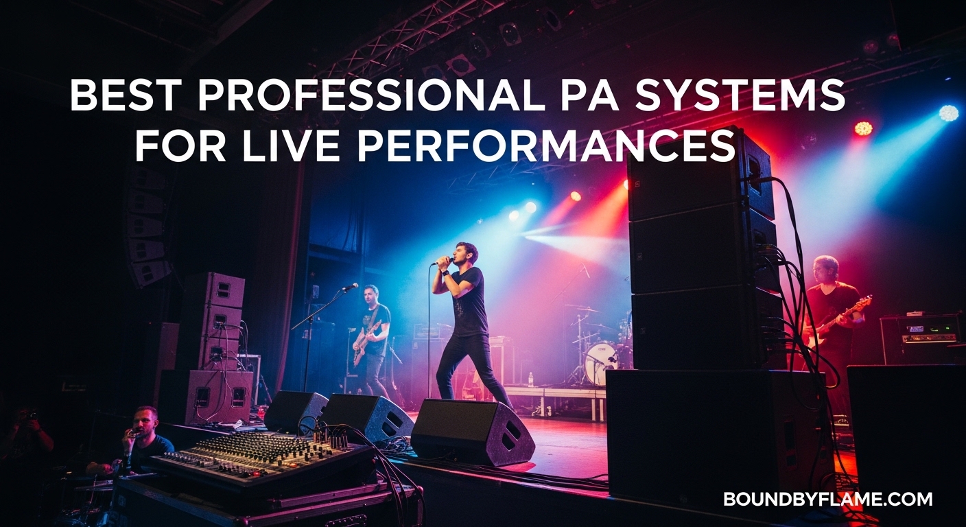 Best Professional PA Systems for Live Performances