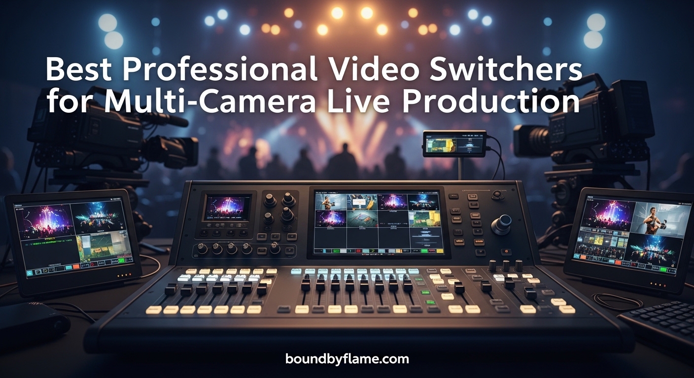 Best Professional Video Switchers for Multi-Camera Live Production