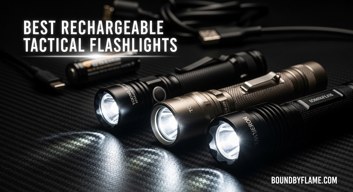 Best Rechargeable Tactical Flashlights