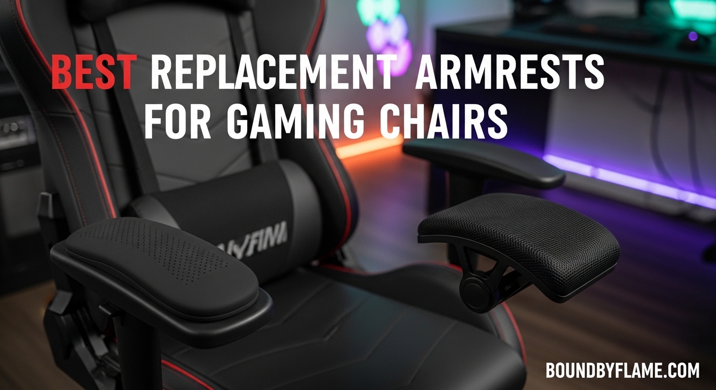 Best Replacement Armrests for Gaming Chairs