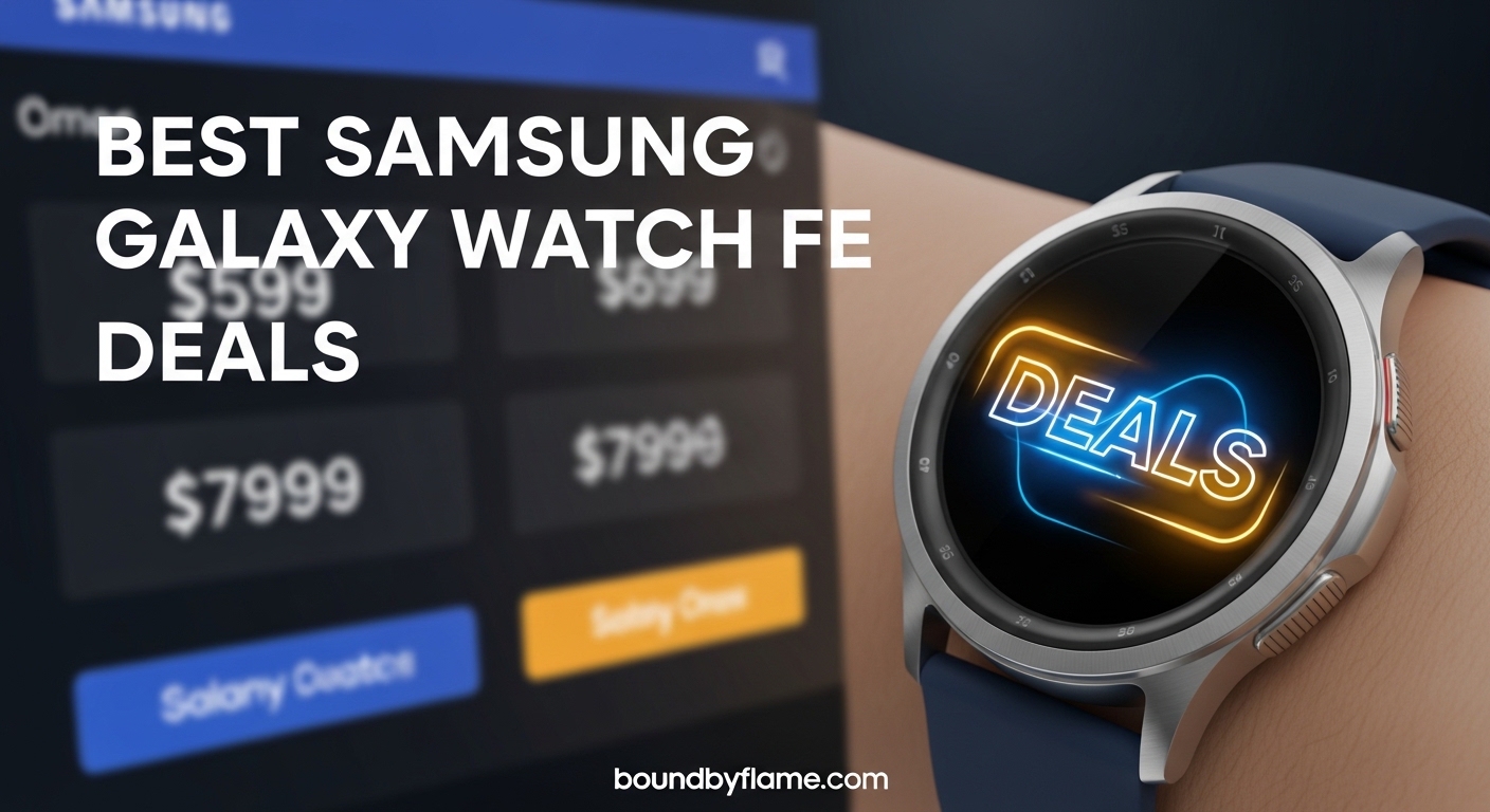 Best Samsung Galaxy Watch FE Deals