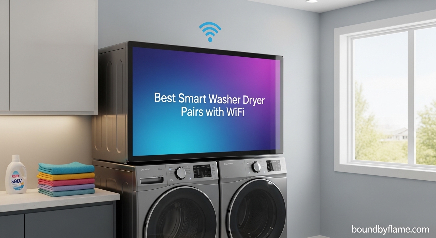 Best Smart Washer Dryer Pairs with WiFi