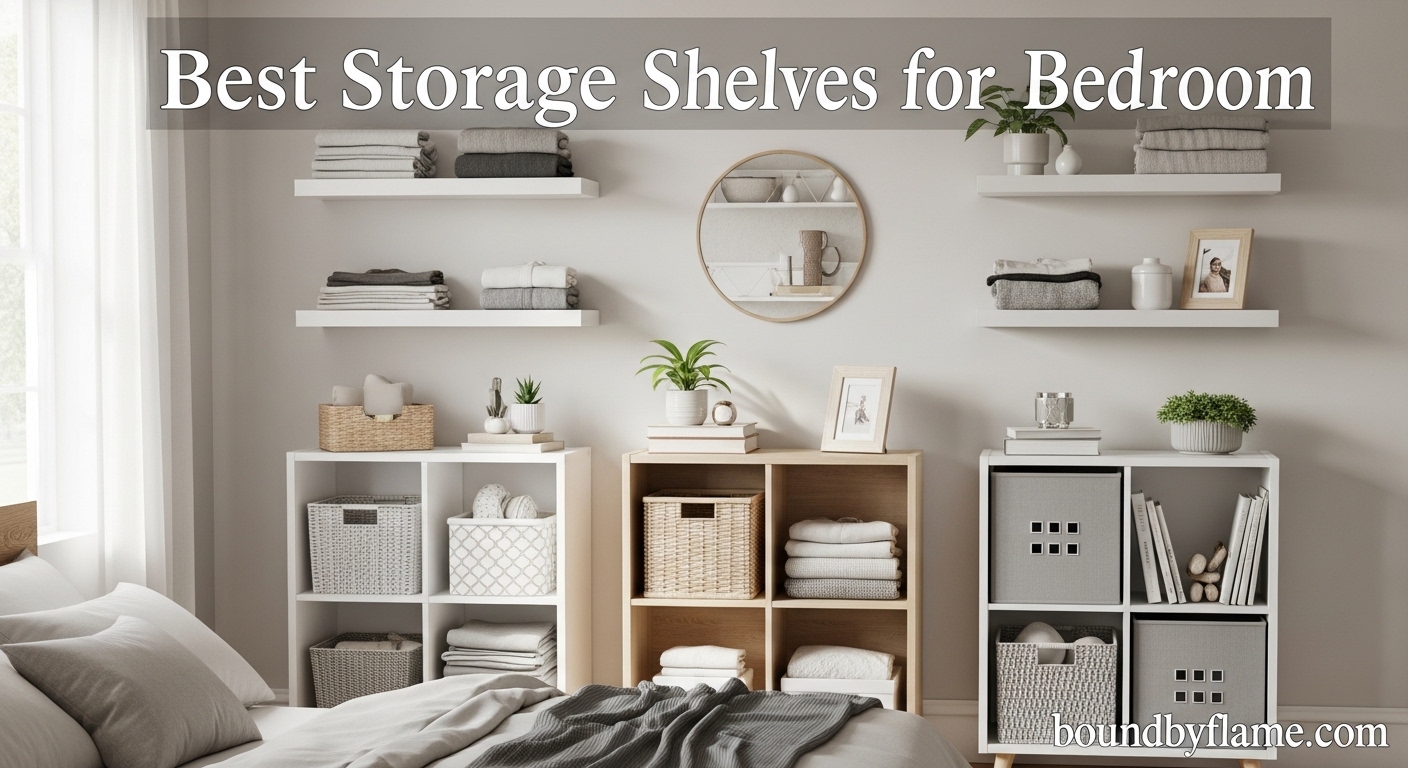 Best Storage Shelves for Bedroom
