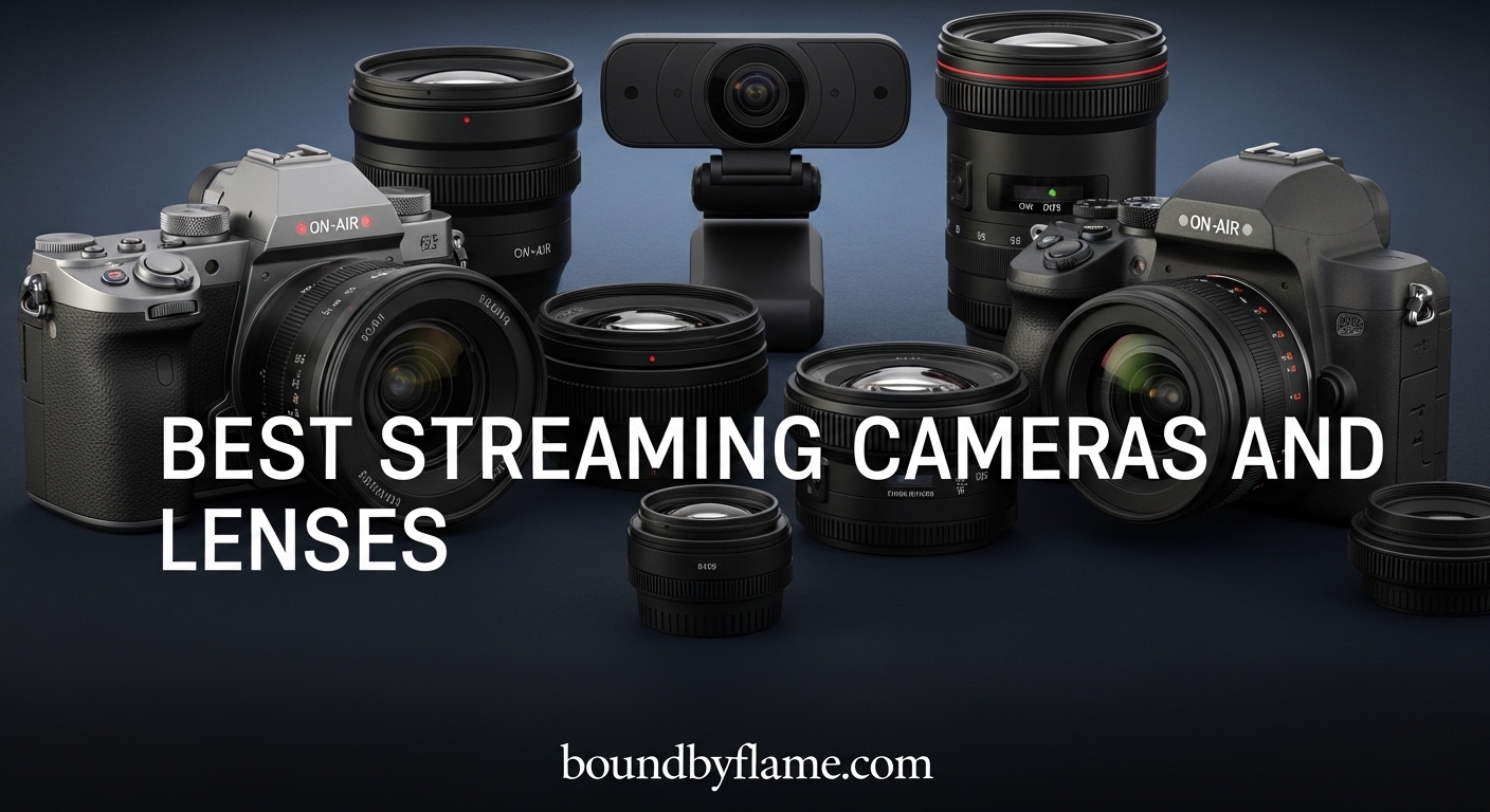 Best Streaming Cameras and Lenses