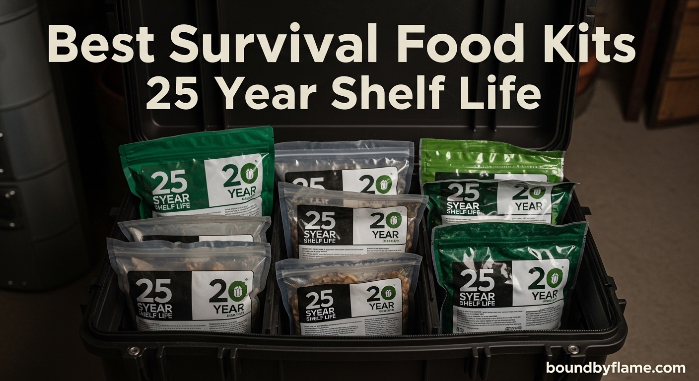 Best Survival Food Kits 25 Year Shelf Life