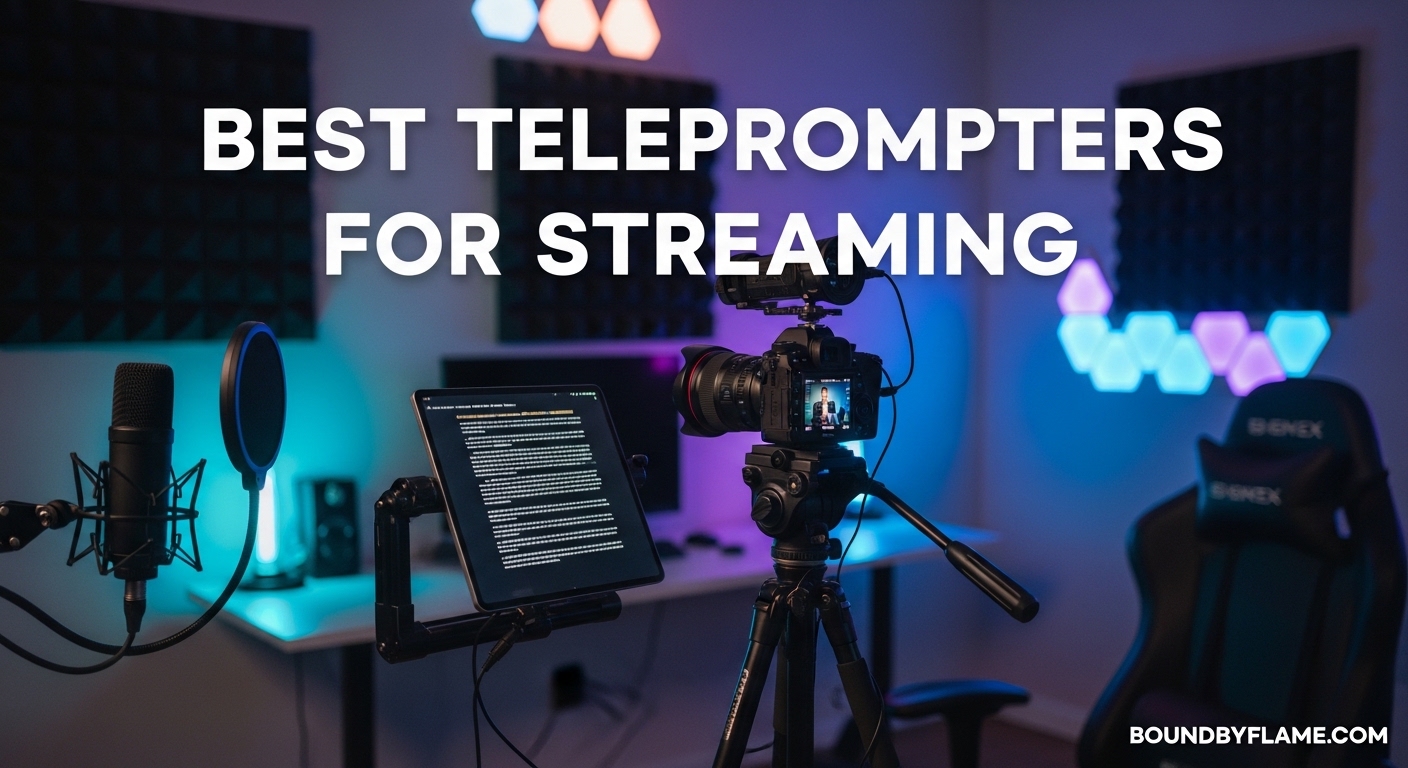 Best Teleprompters for Streaming