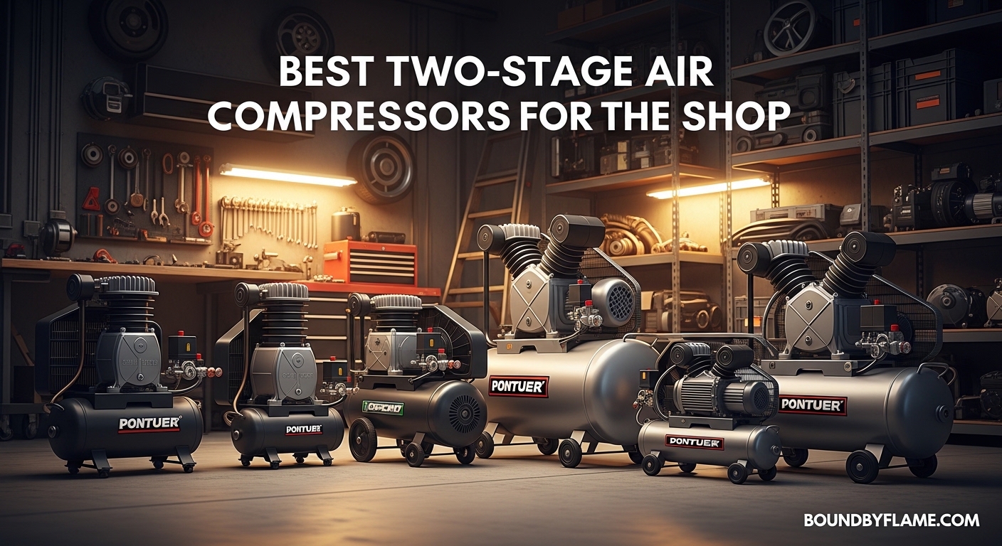 Best Two-Stage Air Compressors for Shop