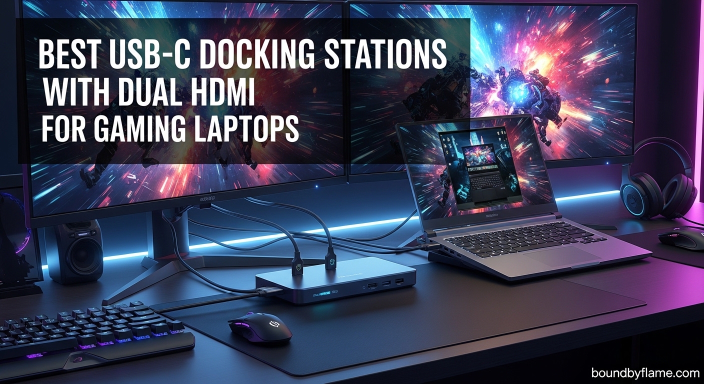 Best USB-C Docking Stations with Dual HDMI for Gaming Laptops