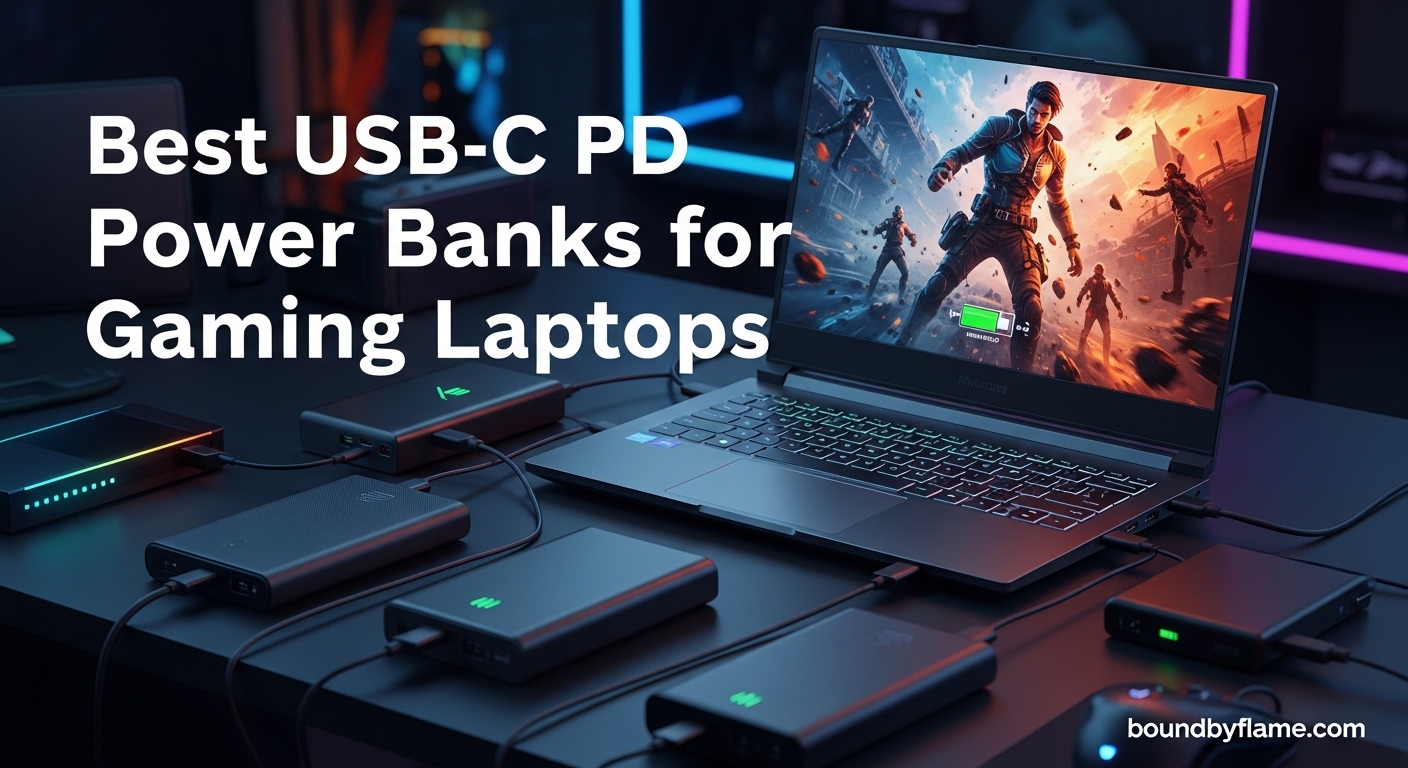 Best USB-C PD Power Banks for Gaming Laptops