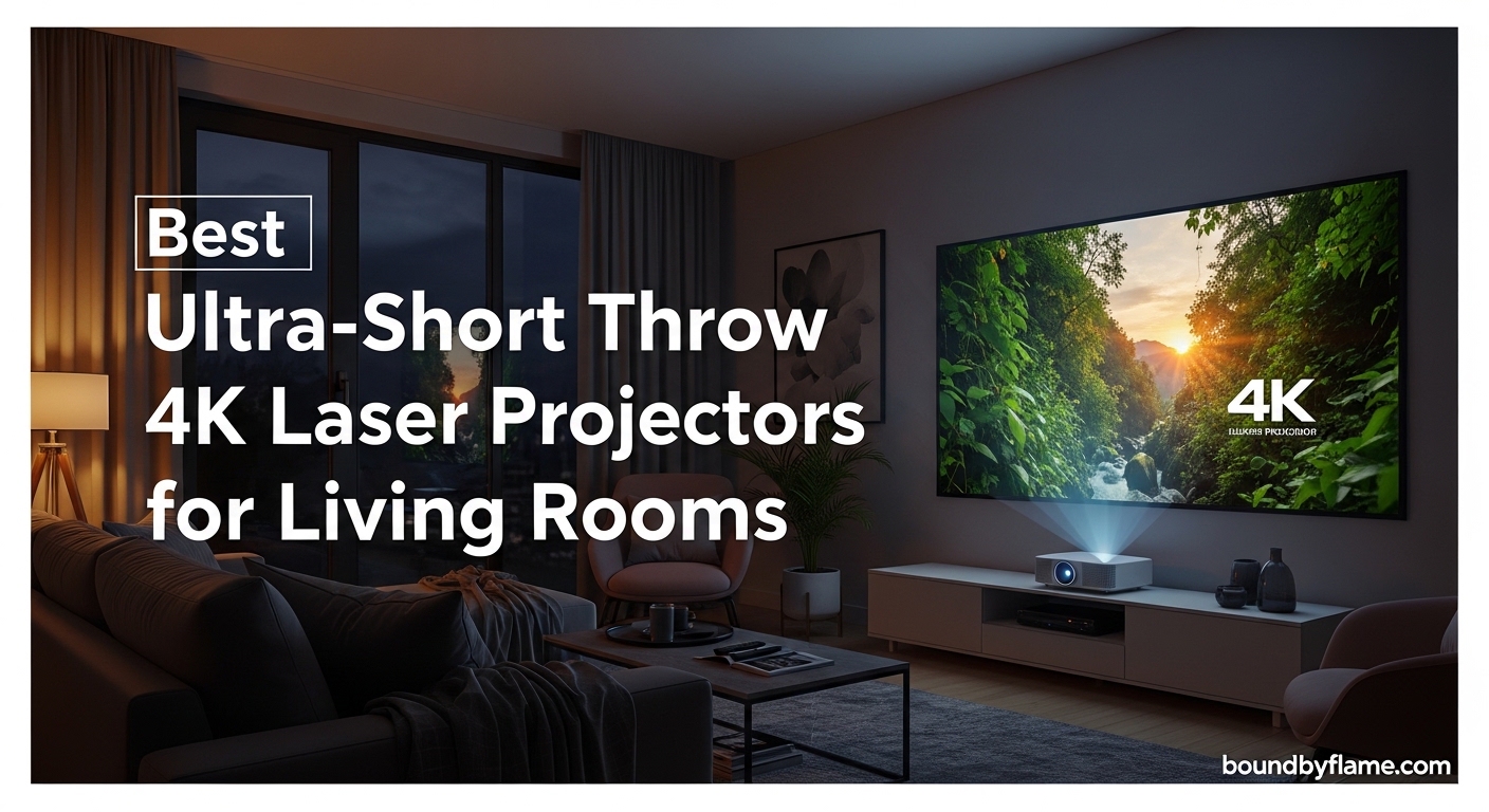 Best Ultra-Short Throw 4K Laser Projectors for Living Rooms