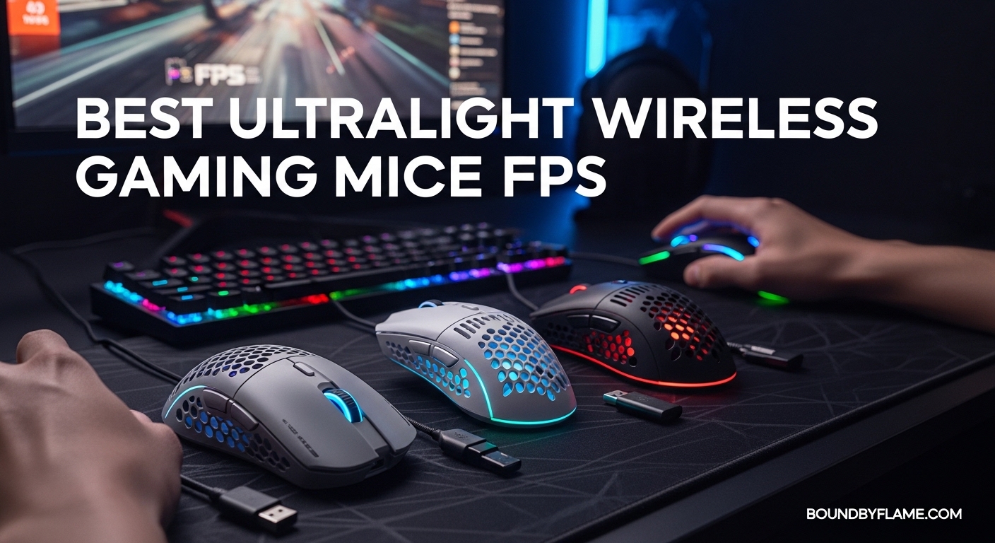 Best Ultralight Wireless Gaming Mice for FPS