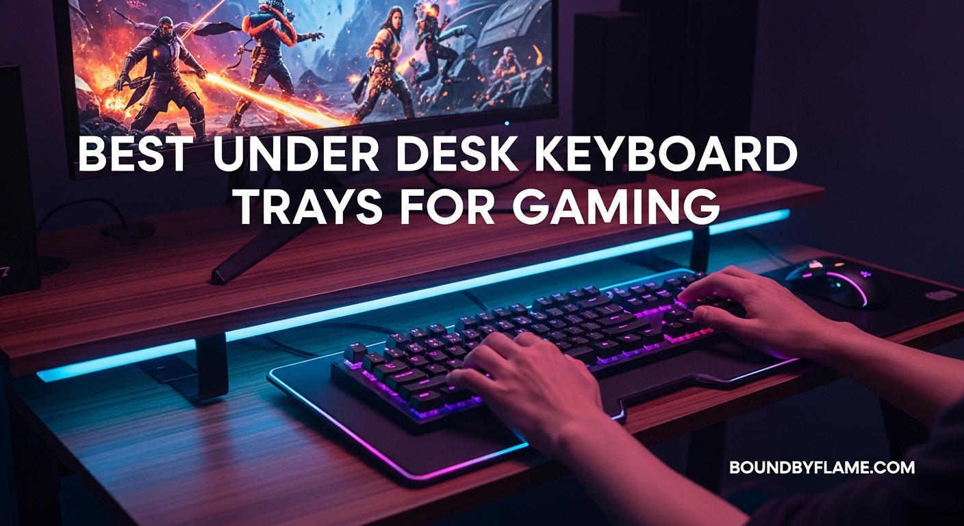 Best Under Desk Keyboard Trays for Gaming
