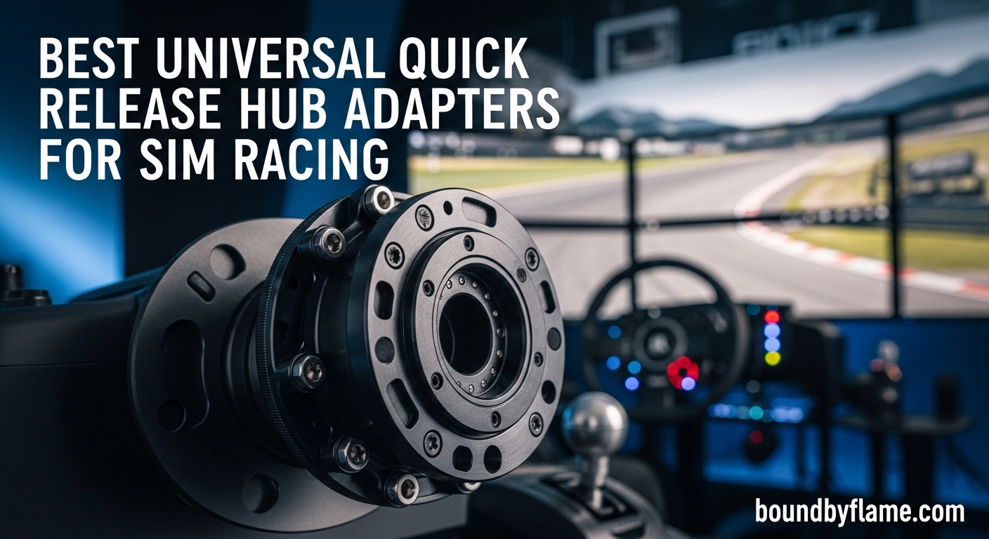 Best Universal Quick Release Hub Adapters for Sim Racing