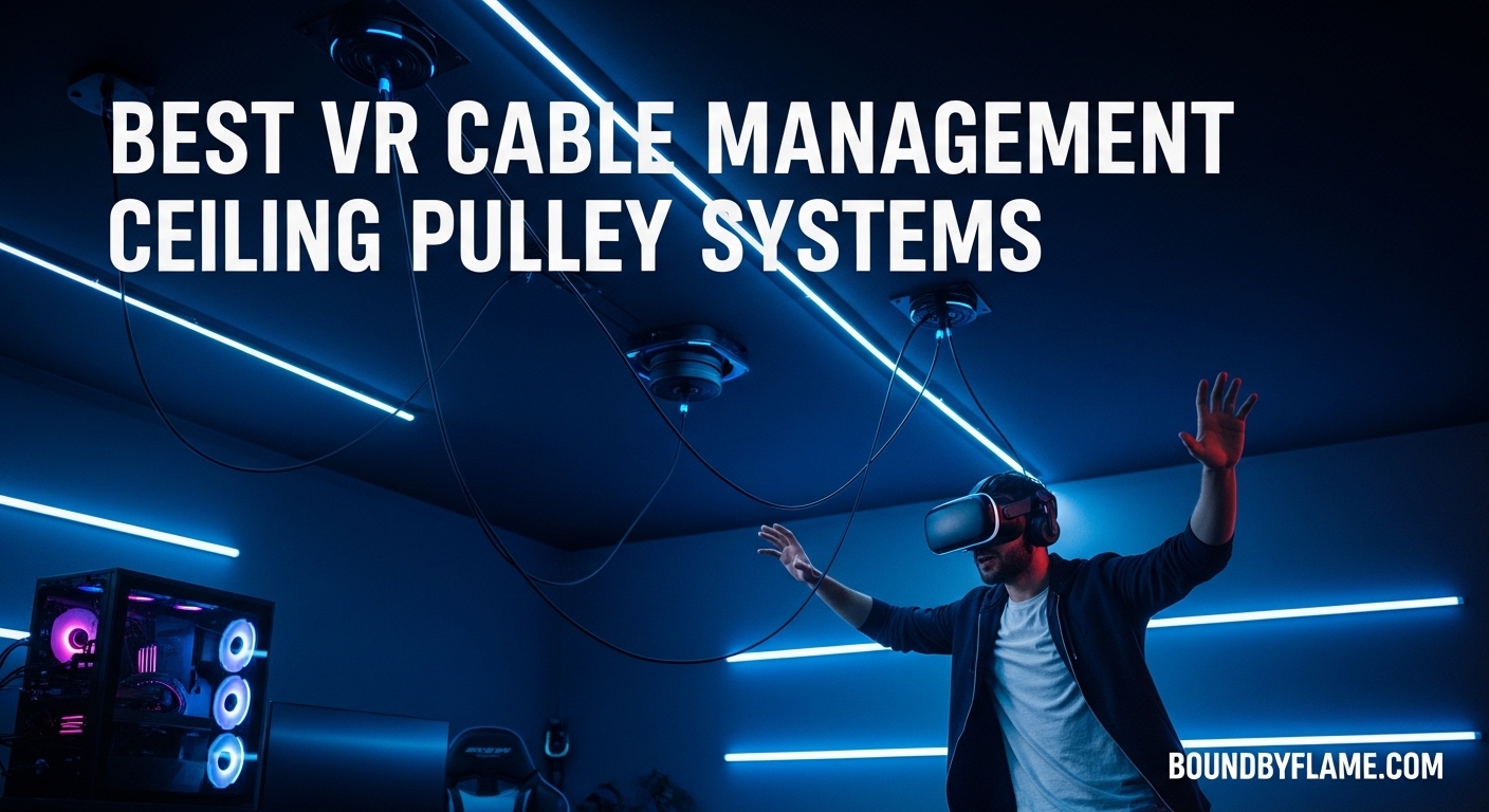 Best VR Cable Management Ceiling Pulley Systems