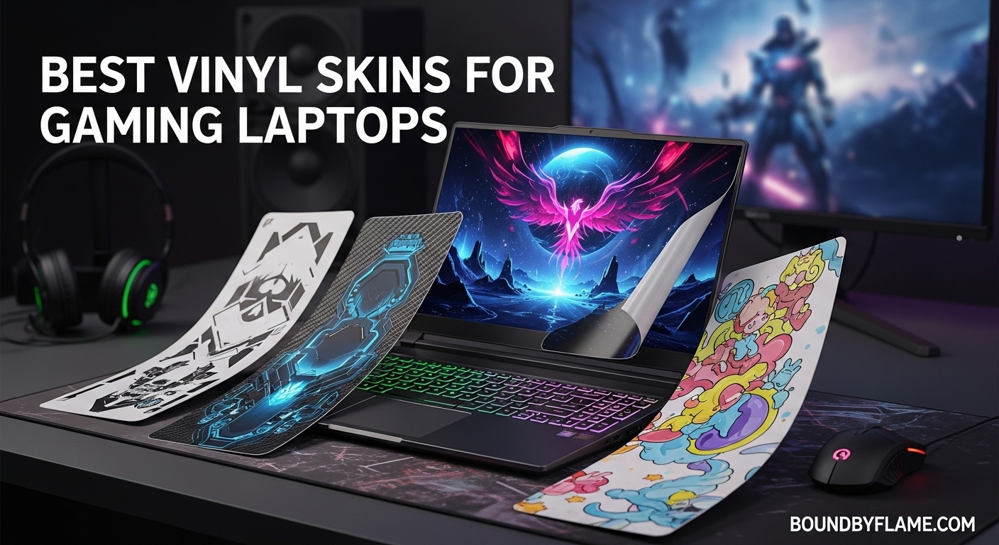 Best Vinyl Skins for Gaming Laptops