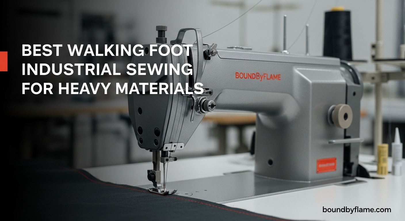 Best Walking Foot Industrial Sewing Machines for Heavy Materials