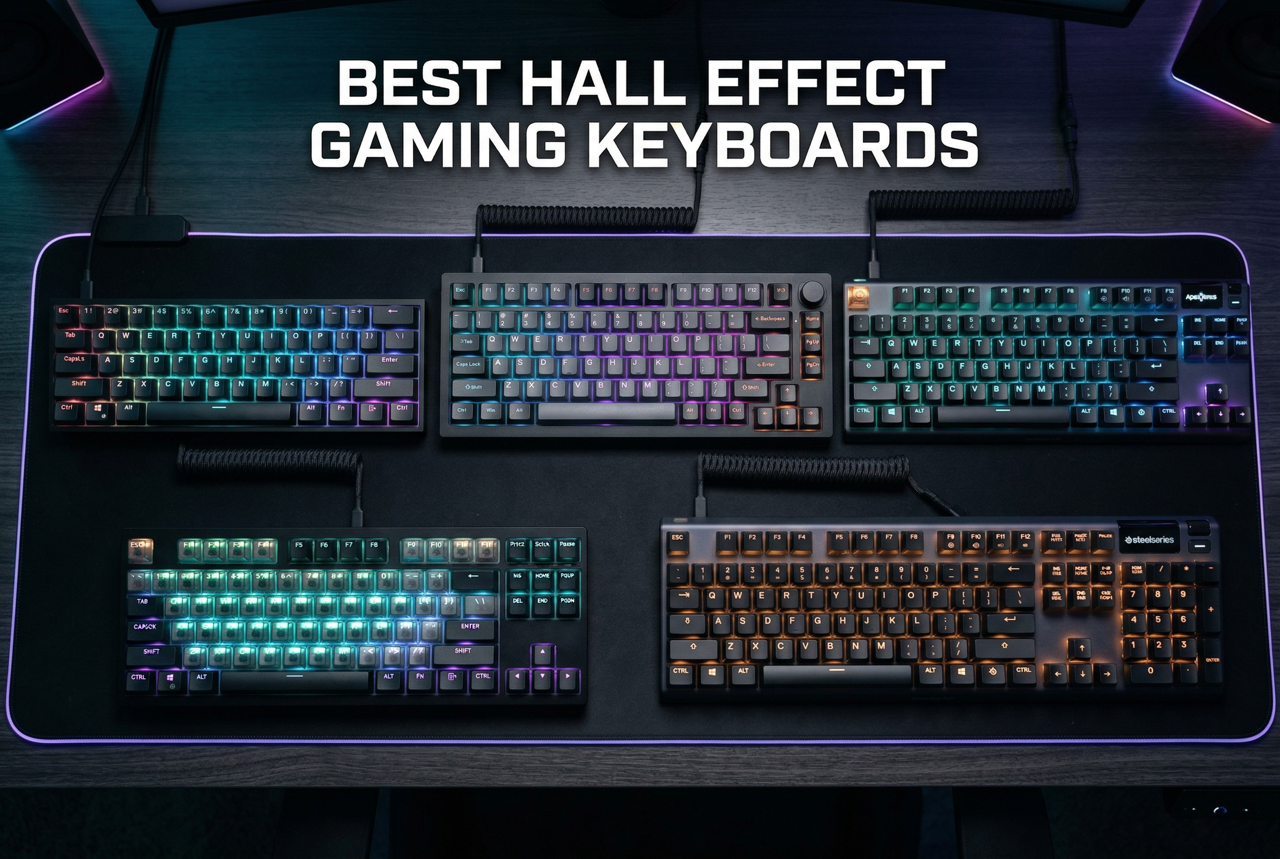Best Hall Effect gaming keyboards