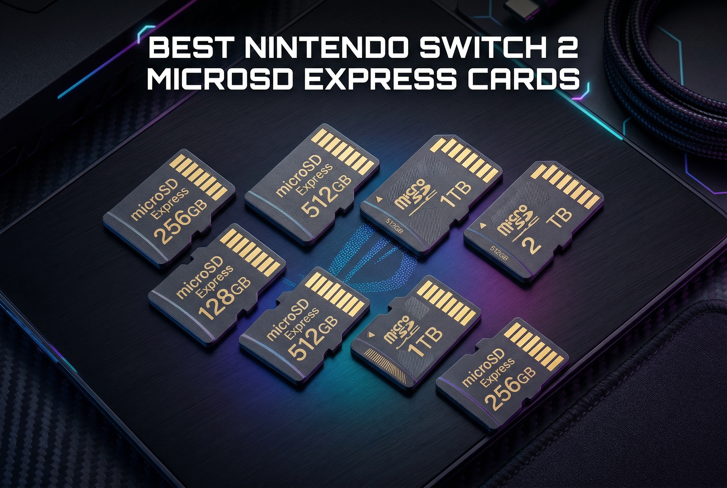 Best Nintendo Switch 2 microSD Express cards