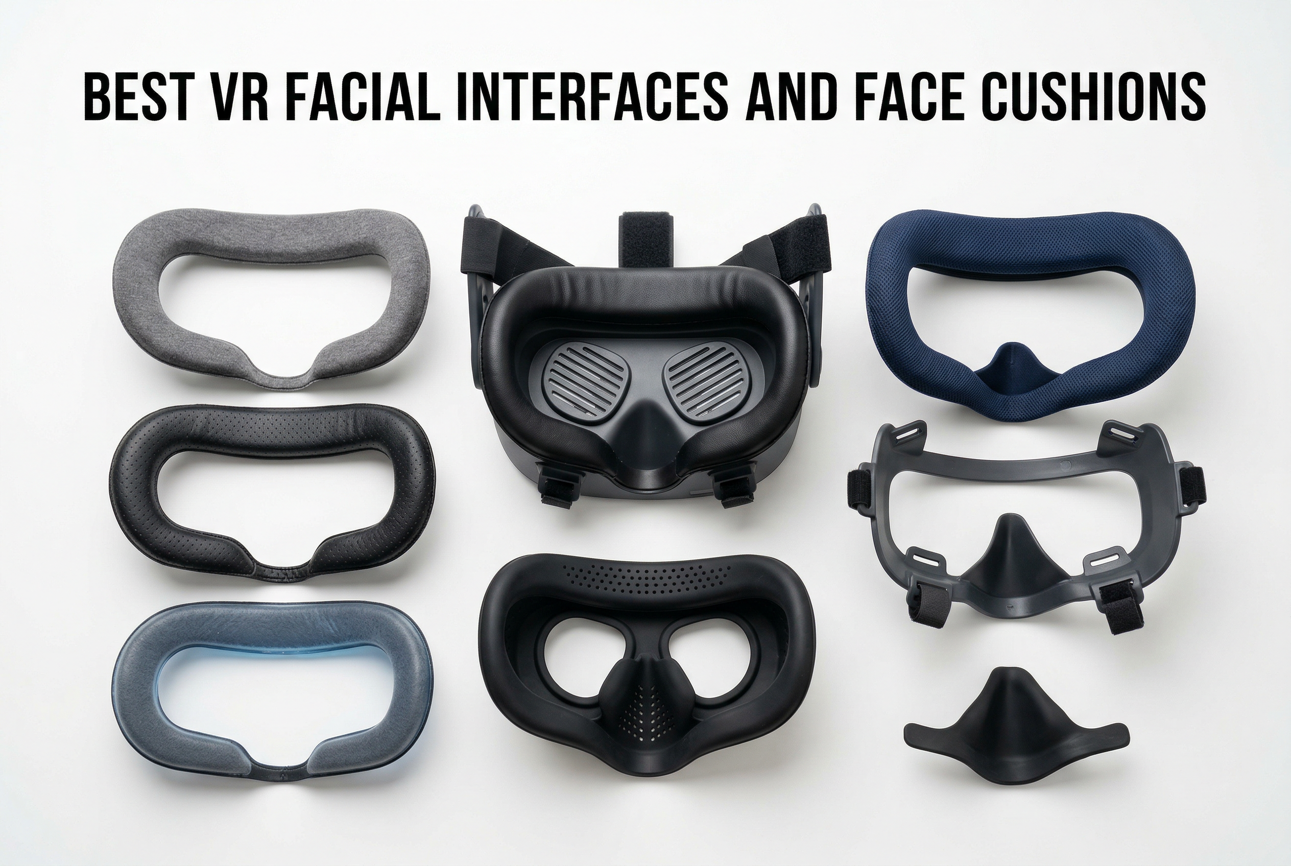 Best VR facial interfaces and face cushions
