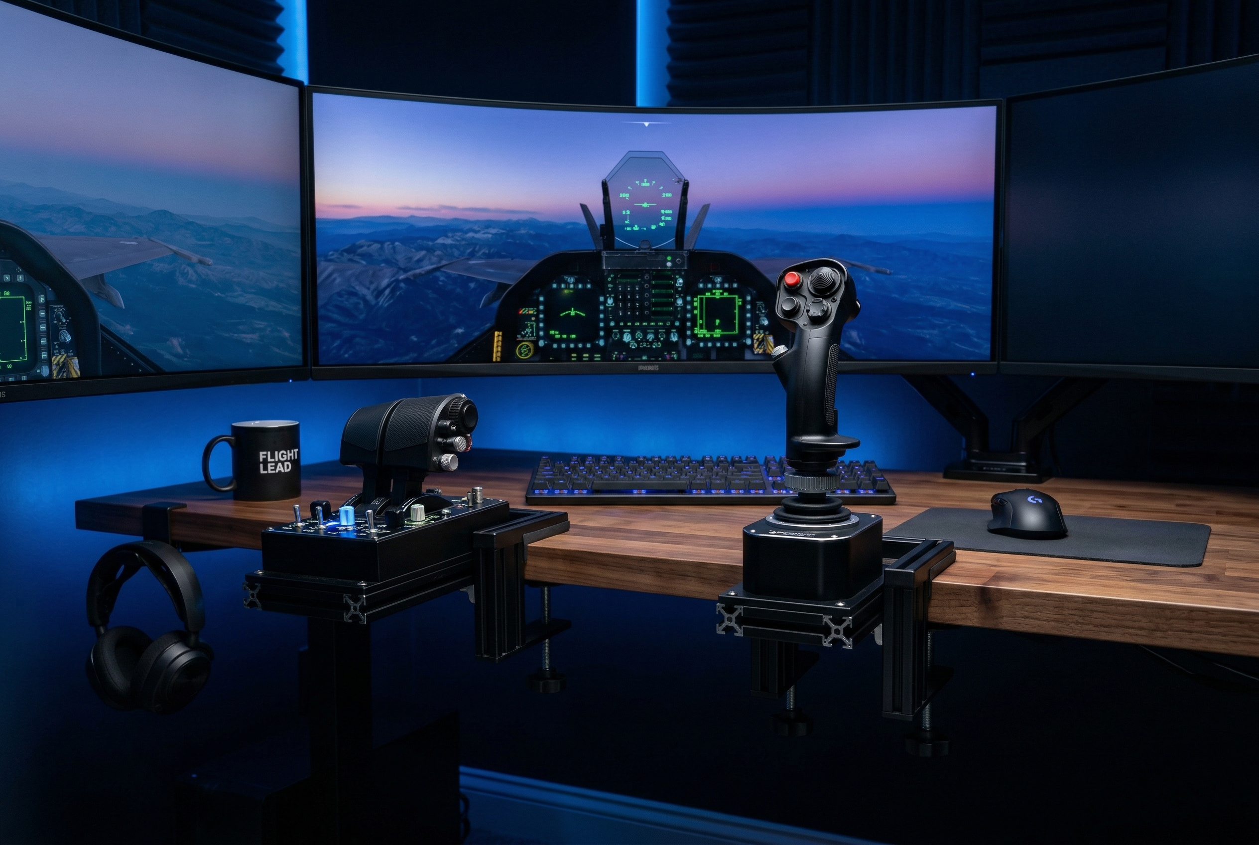 Best flight sim desk mounts and clamps