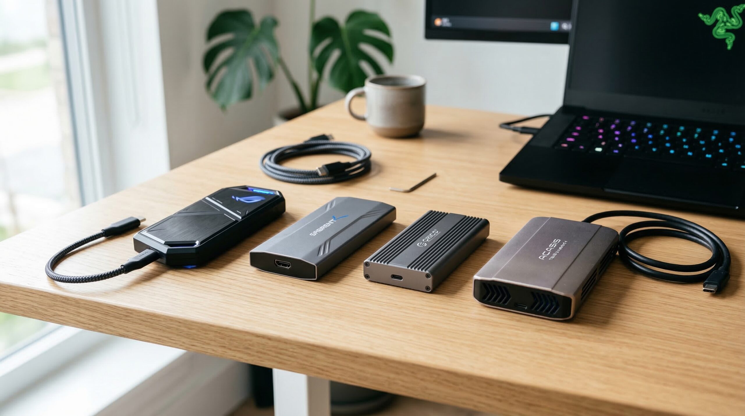 Best NVMe enclosures for gaming