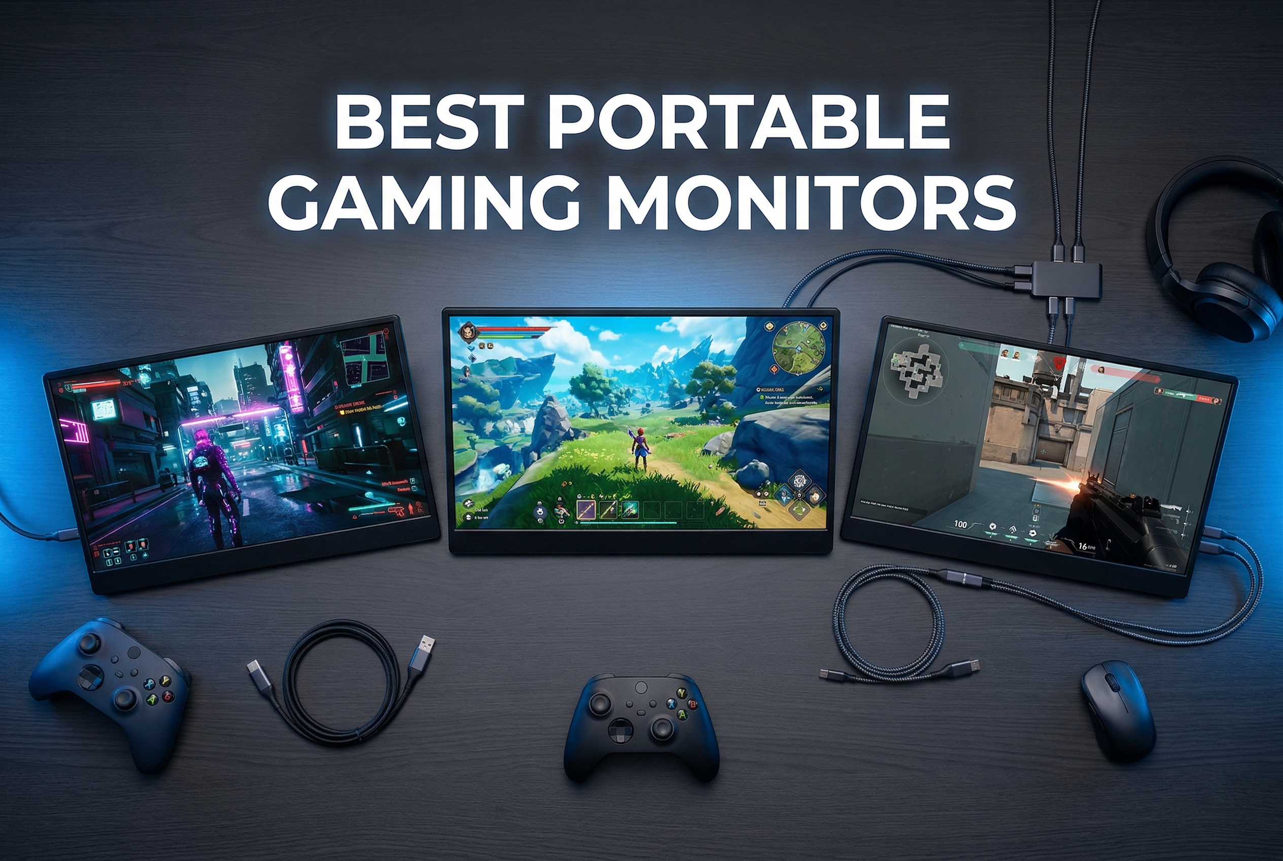 Best portable gaming monitors