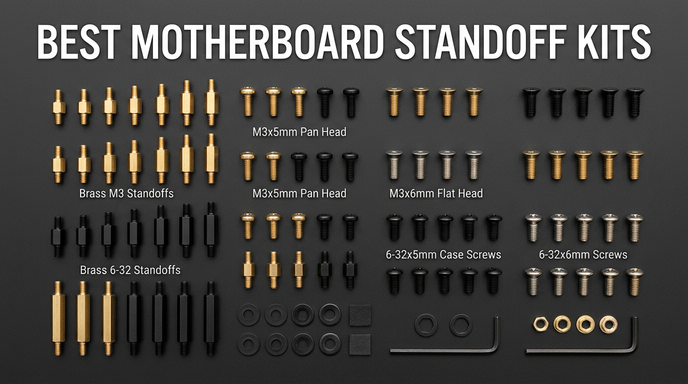 Best motherboard standoff kits for PC building