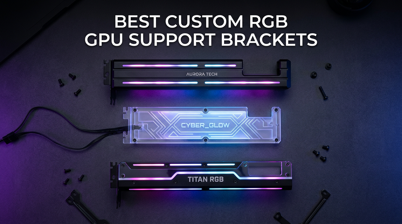 Best custom RGB GPU backplates