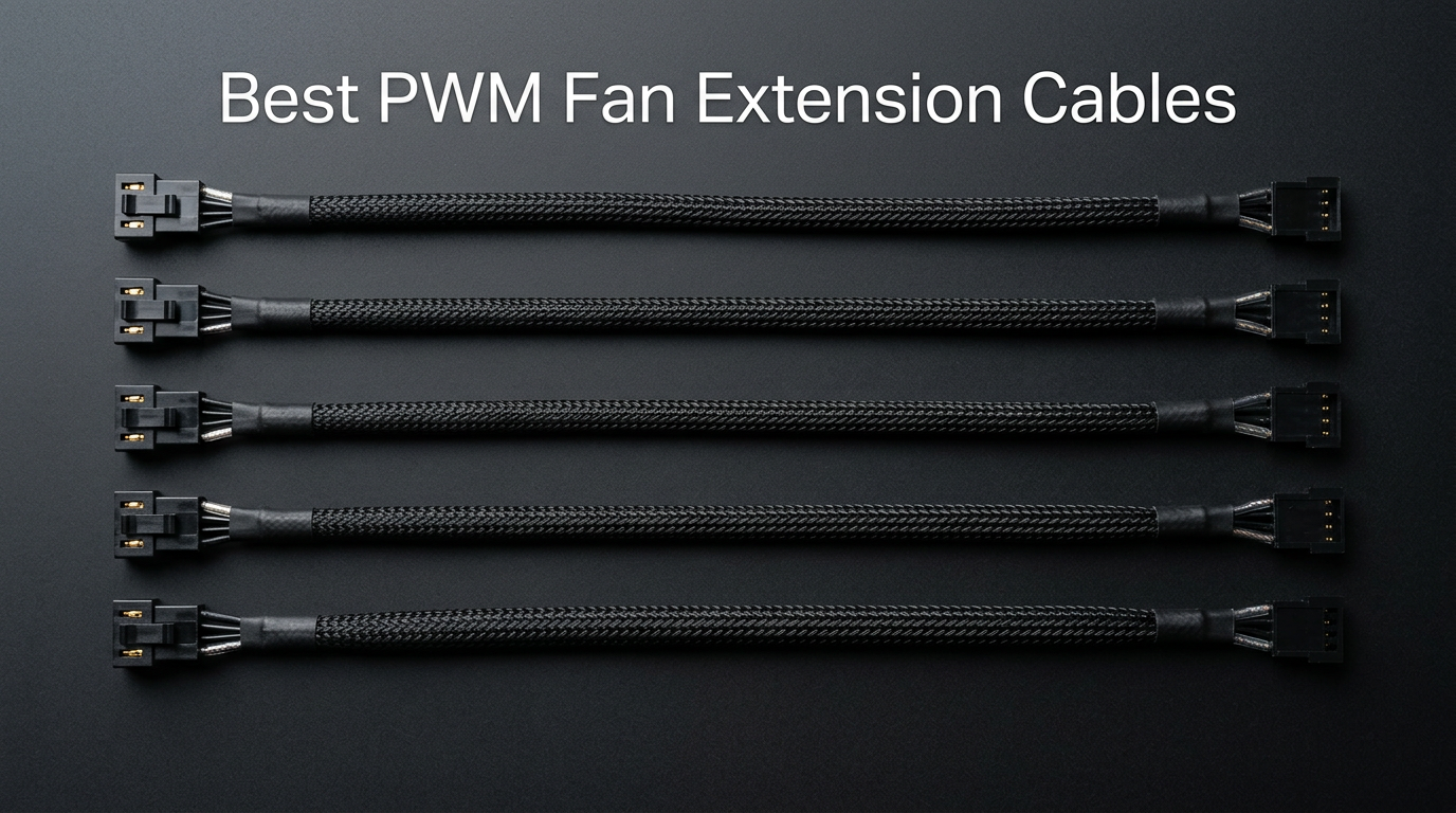 Best 4-pin PWM fan extension cables for PC builds
