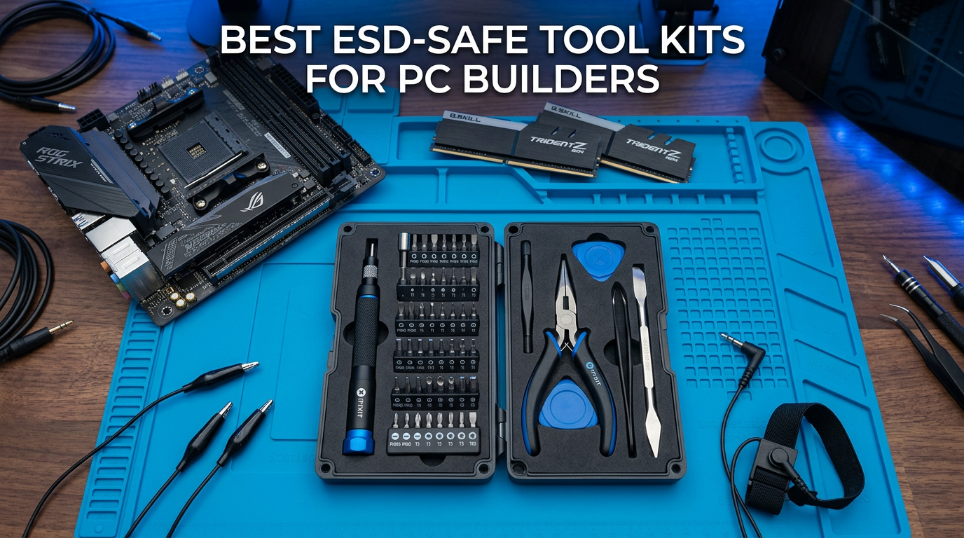 Best ESD-safe tool kits for PC builders