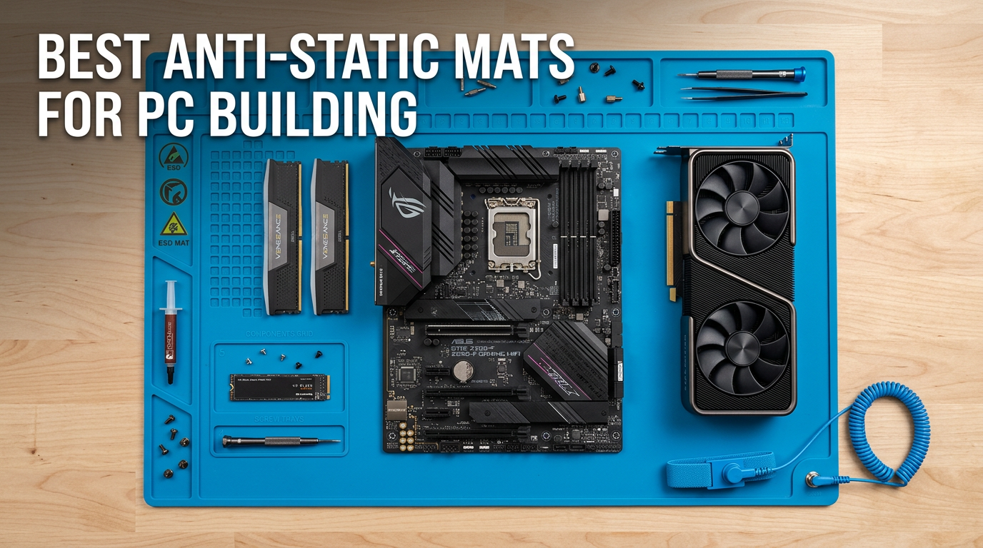 Best anti-static mats for PC building