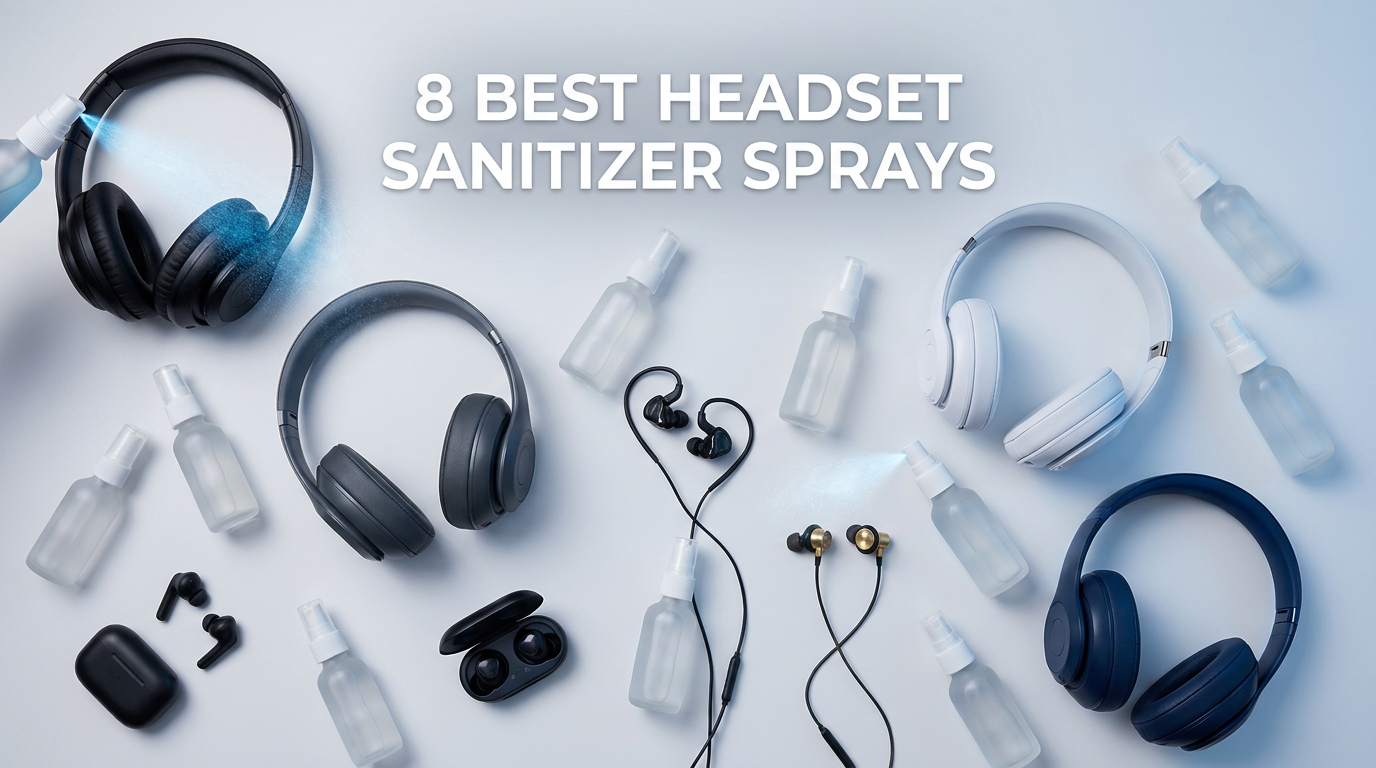 Best headset sanitizer sprays