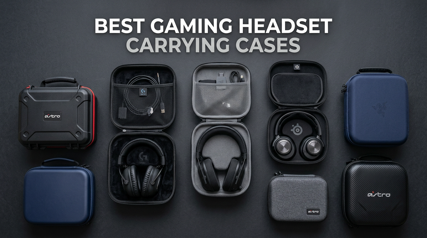 Best headset carrying cases for gaming