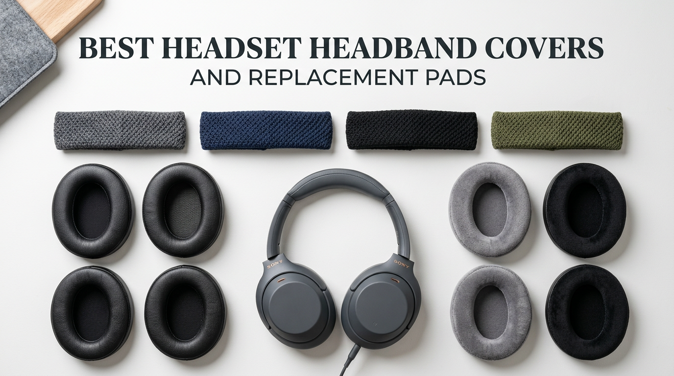 Best headset headband covers and replacement pads