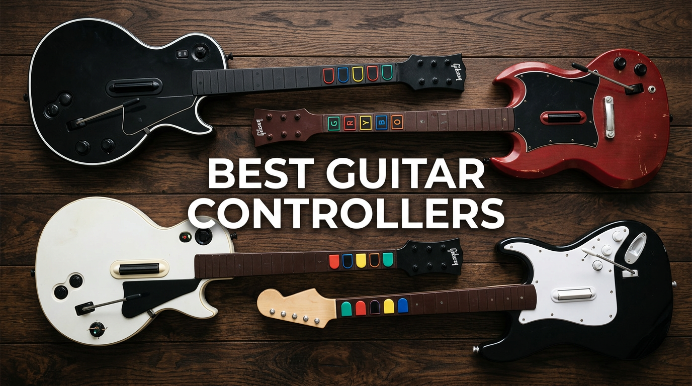 Best guitar controllers for rhythm games